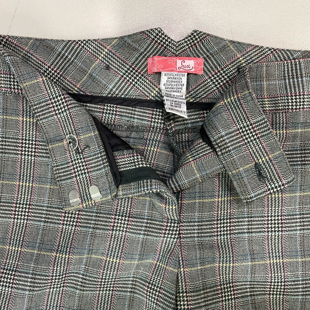 Lux Long Shorts Tweed Look Junior Girl Size 13  #4004 - Picture 7 of 12